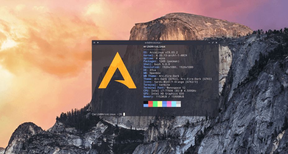 ArcoLinux Скачать