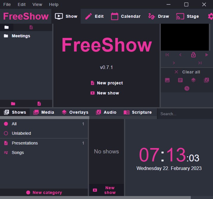 Free Show