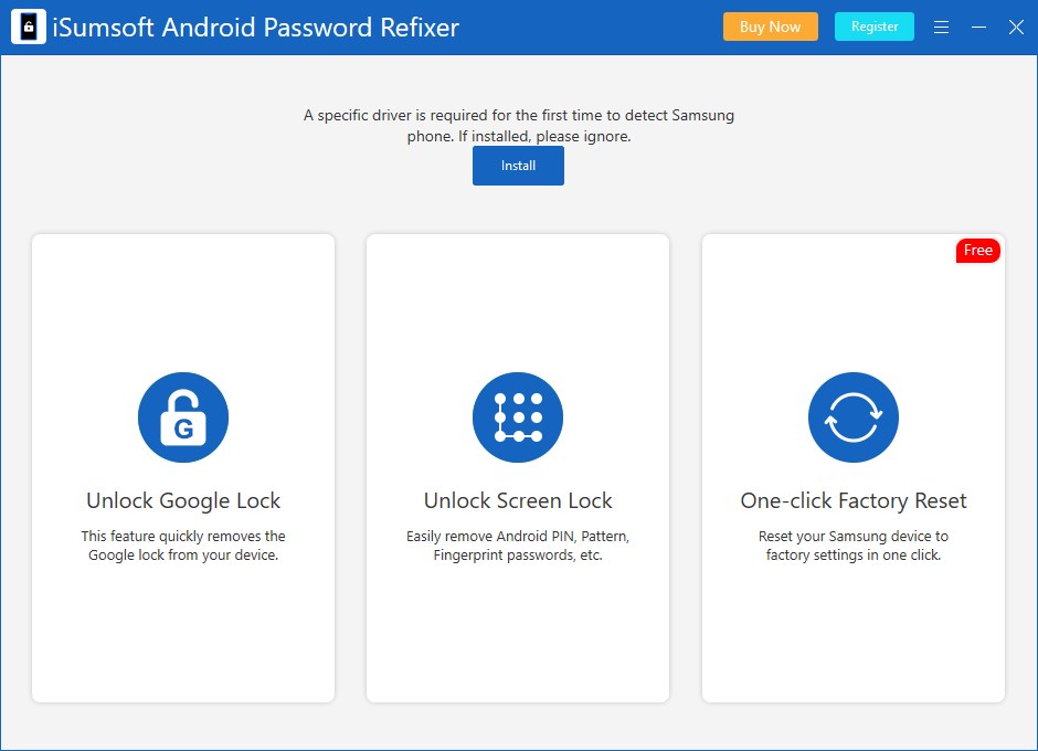 iSumsoft Android Password Refixer